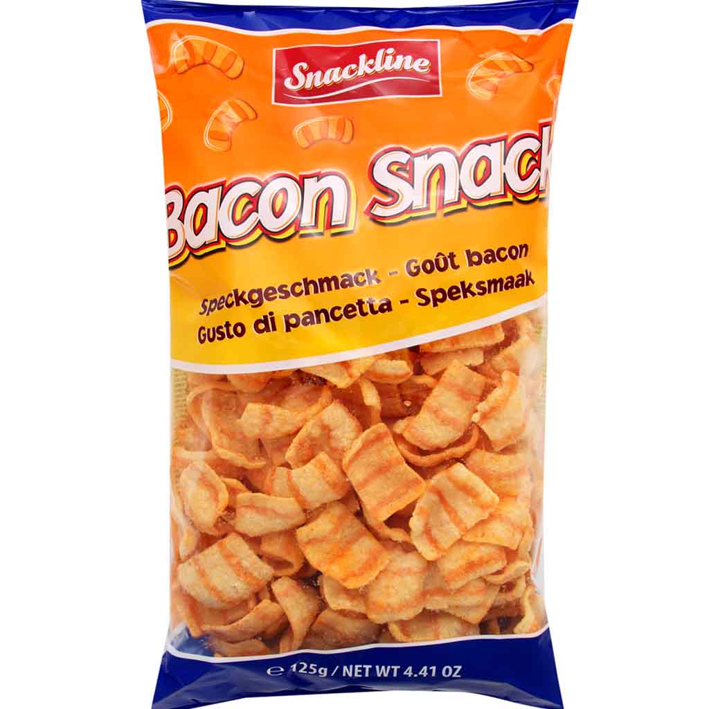 Snackline Bacon Weizensnack 125g MHD:25.2.25