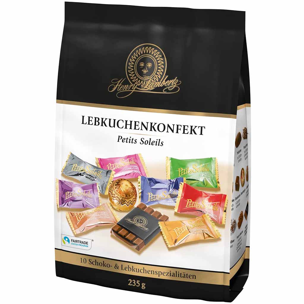 Lambertz Lebkuchenkonfekt Petits Soleils 235g MHD:20.2.24