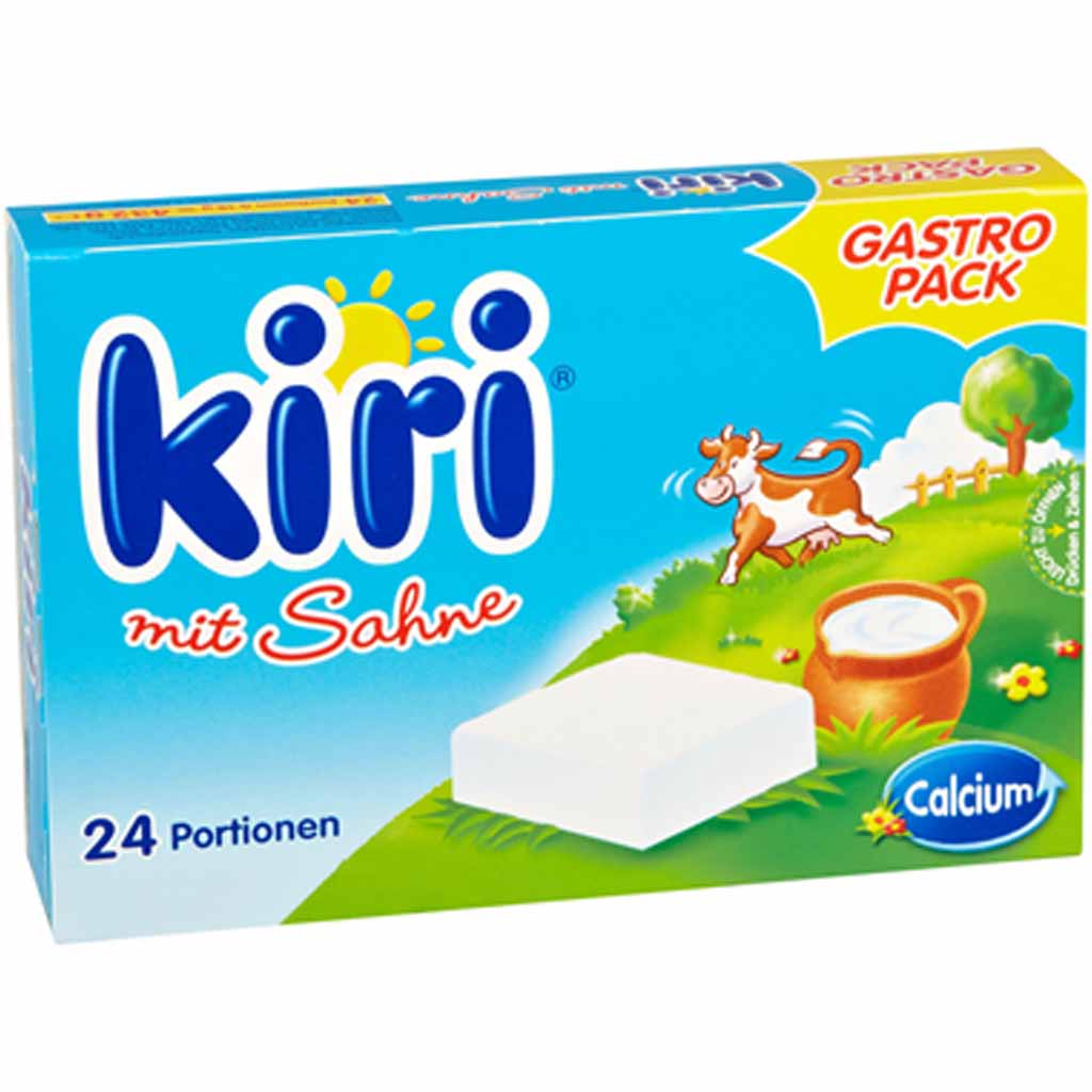 Kiri mit Sahne Gastro Pack 24er 432g MHD:24.8.24
