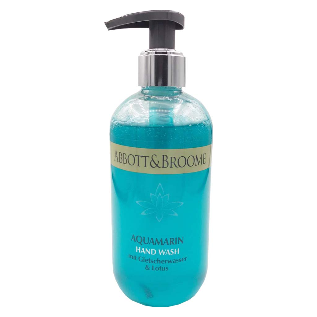 Abbott & Broome Hand Wash Aquamarin - Hand Seife mit Gletscherwasser & Lotus 300ml