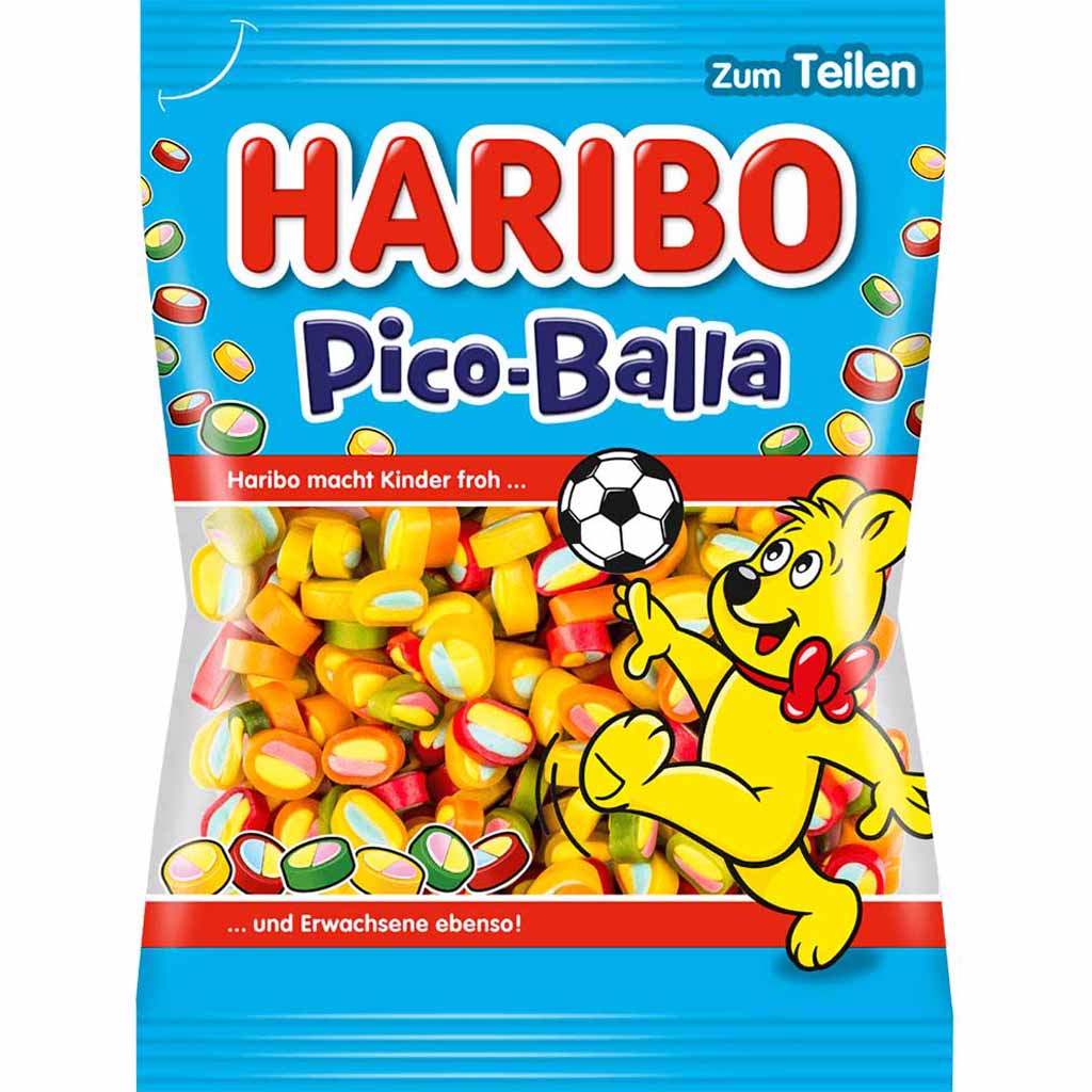 Haribo Pico-Balla Fruchtgummi Konfekt 175g MHD:30.5.23