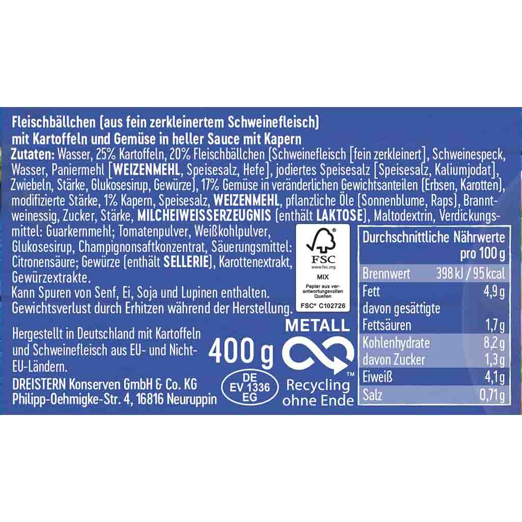 https://www.lebensmittel-sonderposten.de/media/image/e1/a0/d1/Dreistern_Fleischb-llchen_Gartengem-se_Kartoffeln_400g_back_96dpi.jpg