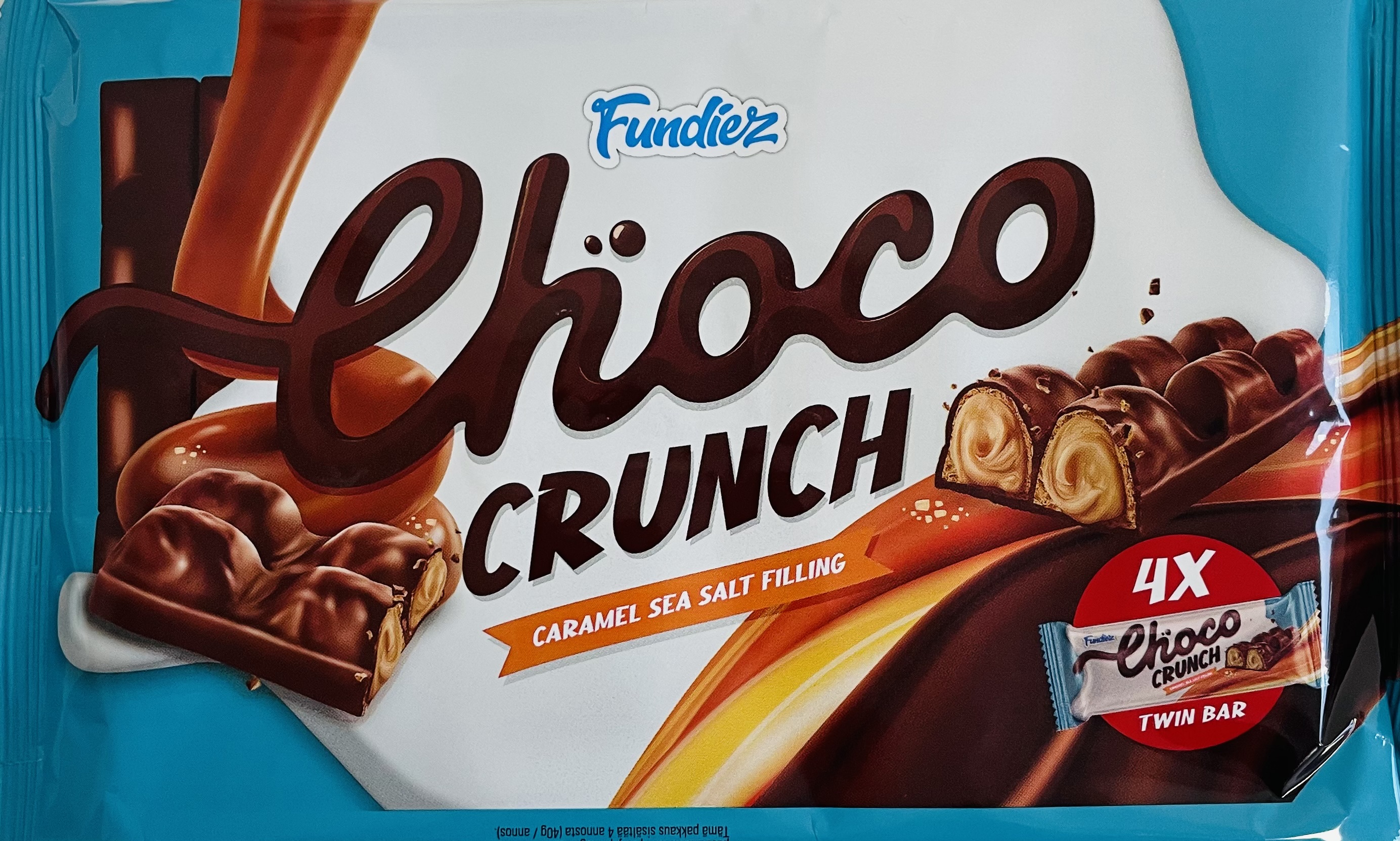 Fundiez Choco Crunch Caramel Sea Salt 160g MHD:3.1.24
