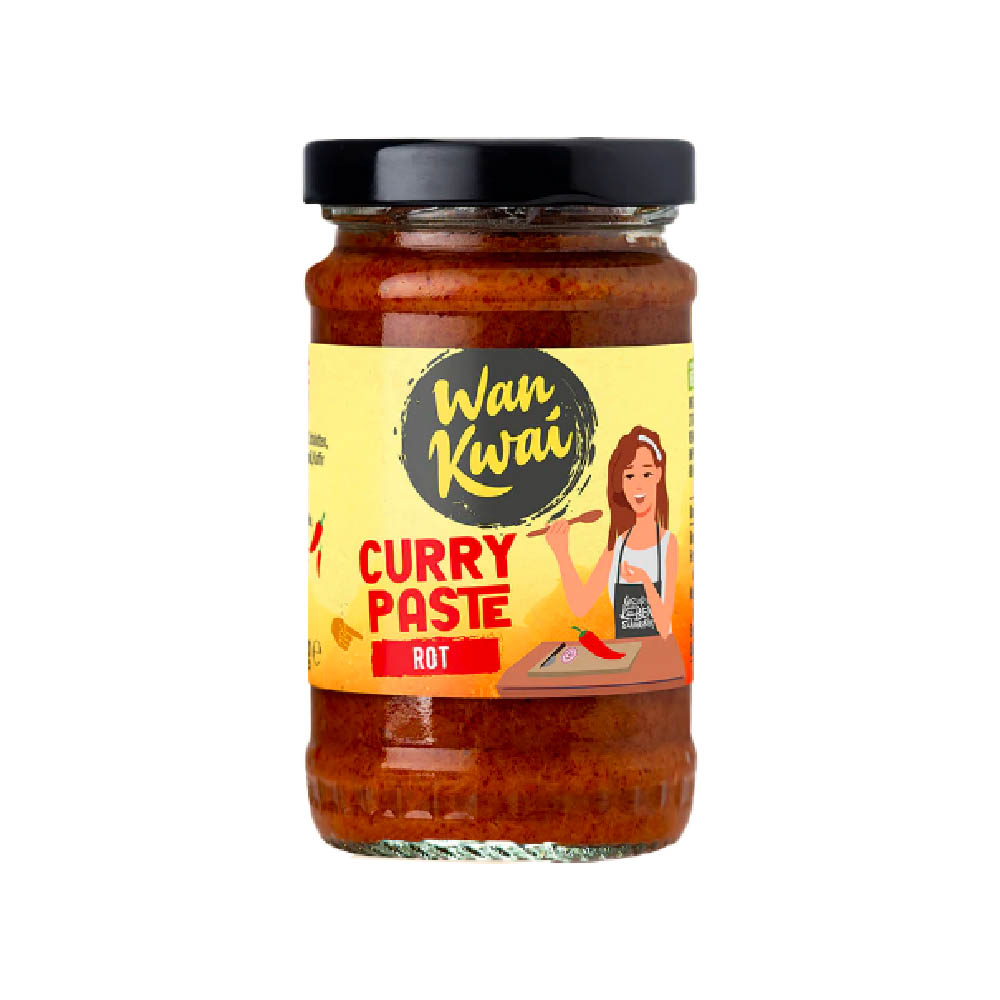Wan Kwai Curry Paste Rot 110g MHD:7.2.25