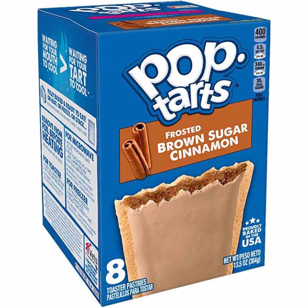 Kelloggs Pop-Tarts Frosted Brown Sugar Cinnamon Kekse 384g MHD:6.3.23