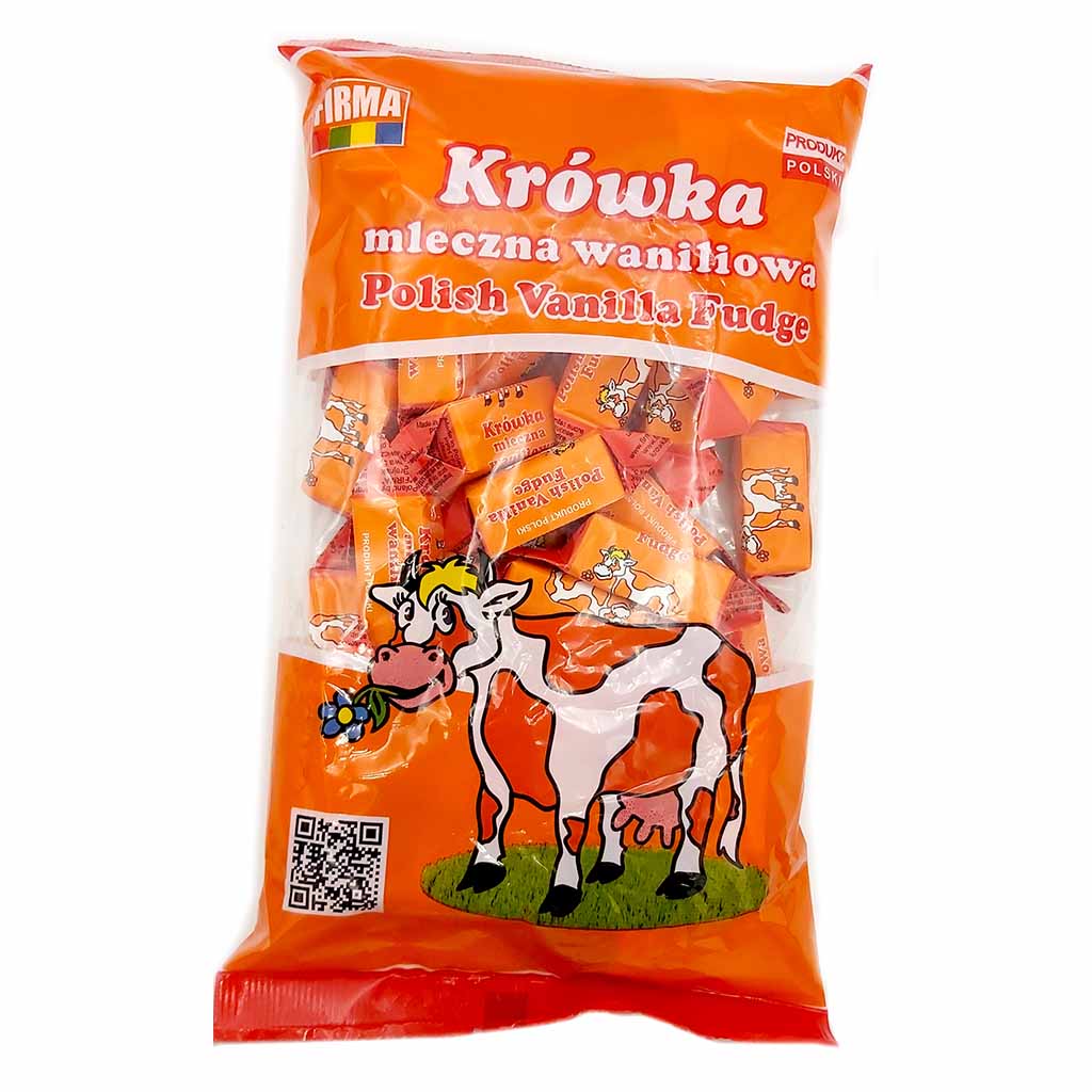 Krowka Cream Vanilla Fudge Milch Karamelle 500g MHD:22.6.20