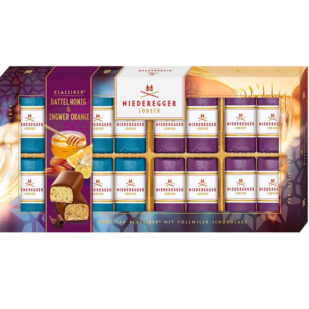 Niederegger Winter-Klassiker Variationen orientalisch 200g MHD:14.5.24