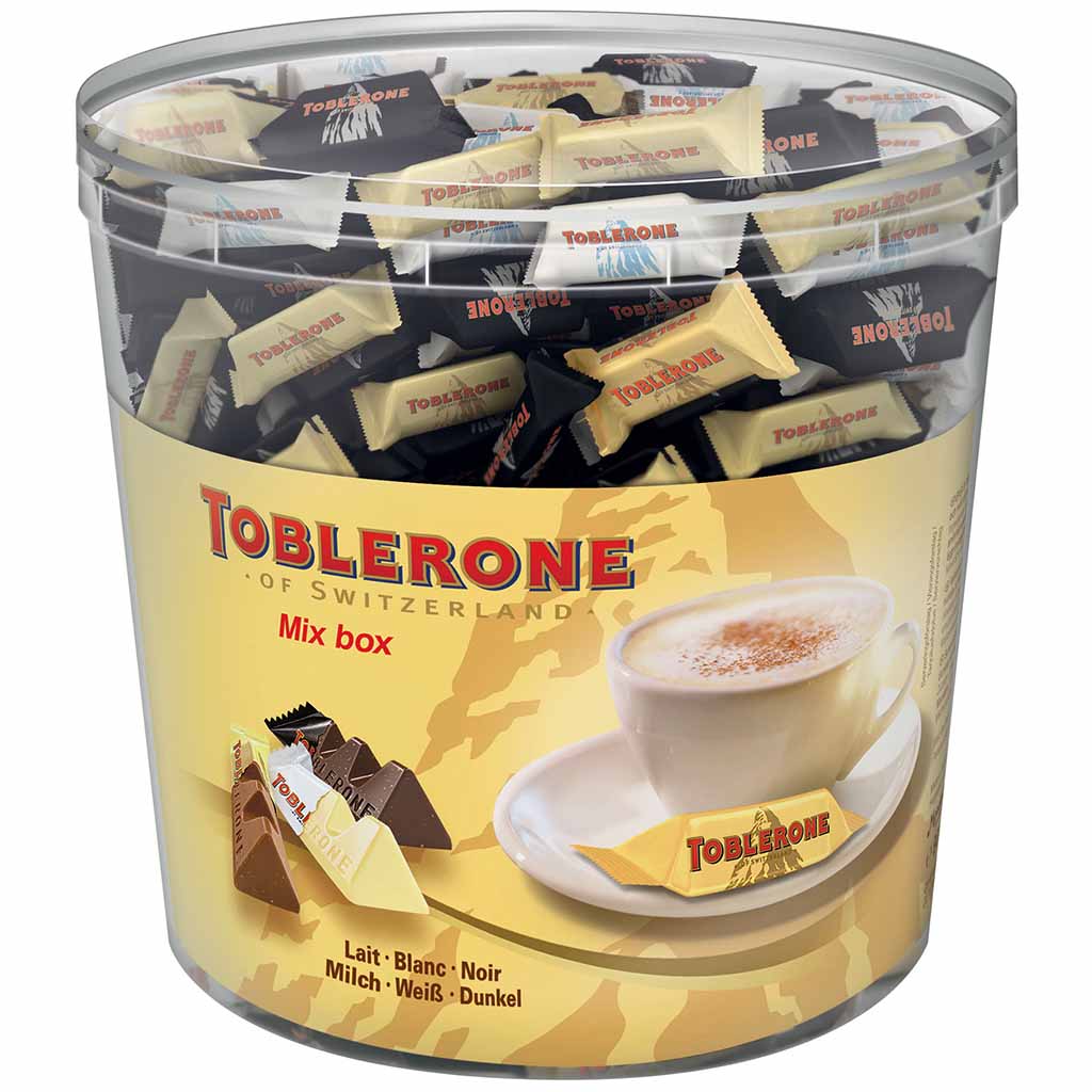 Toblerone Tiny 113er Mix 904g Dose MHD:4.8.24