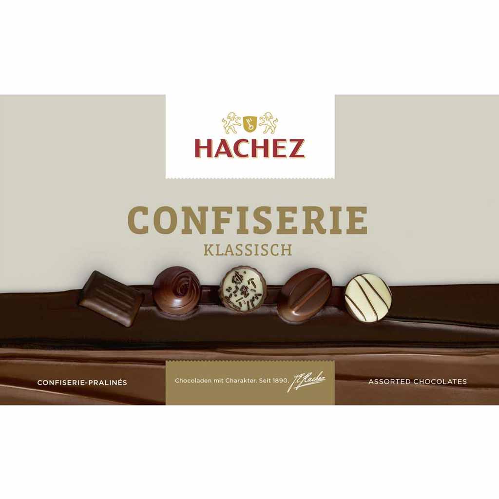 Hachez Pralines Confiserie Klassisch 200g MHD:29.7.24