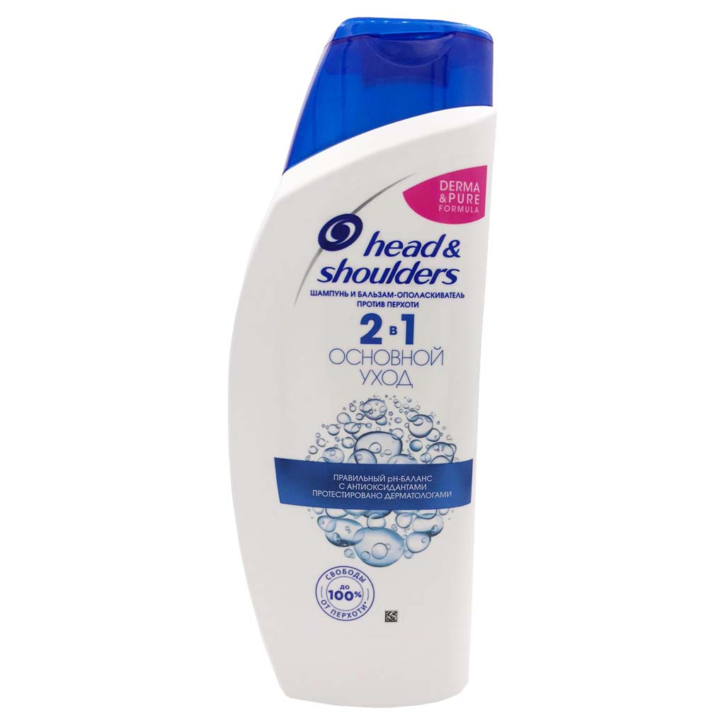 6x Head & Shoulders Shampoo Anti-Schuppen 2in1 Classic Clean á 600ml=3600 ml