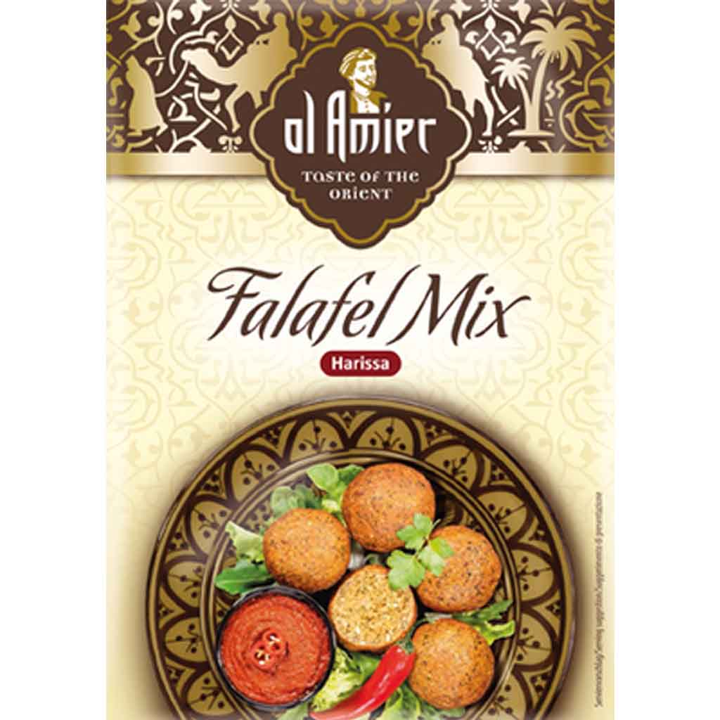 al Amier Falafel Harissa Fertigmischung 200g MHD:30.3.25
