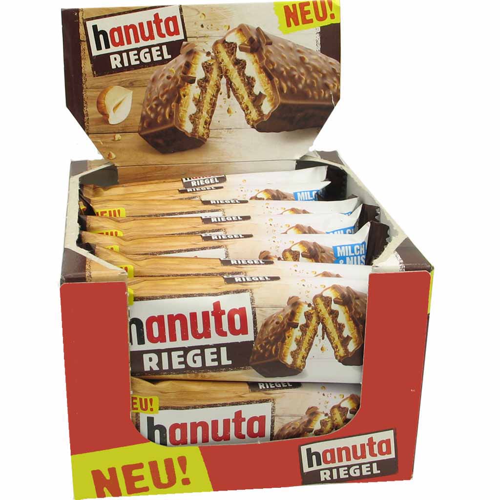 Hanuta Riegel 14er Display 483g MHD:16.12.24