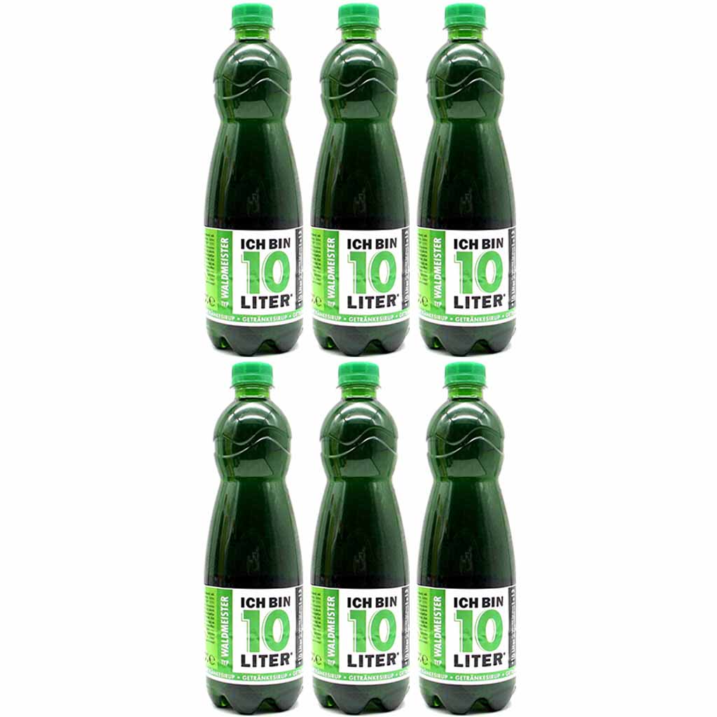 Getränkesirup Waldmeister 6x700ml=4,2L MHD:30.4.25