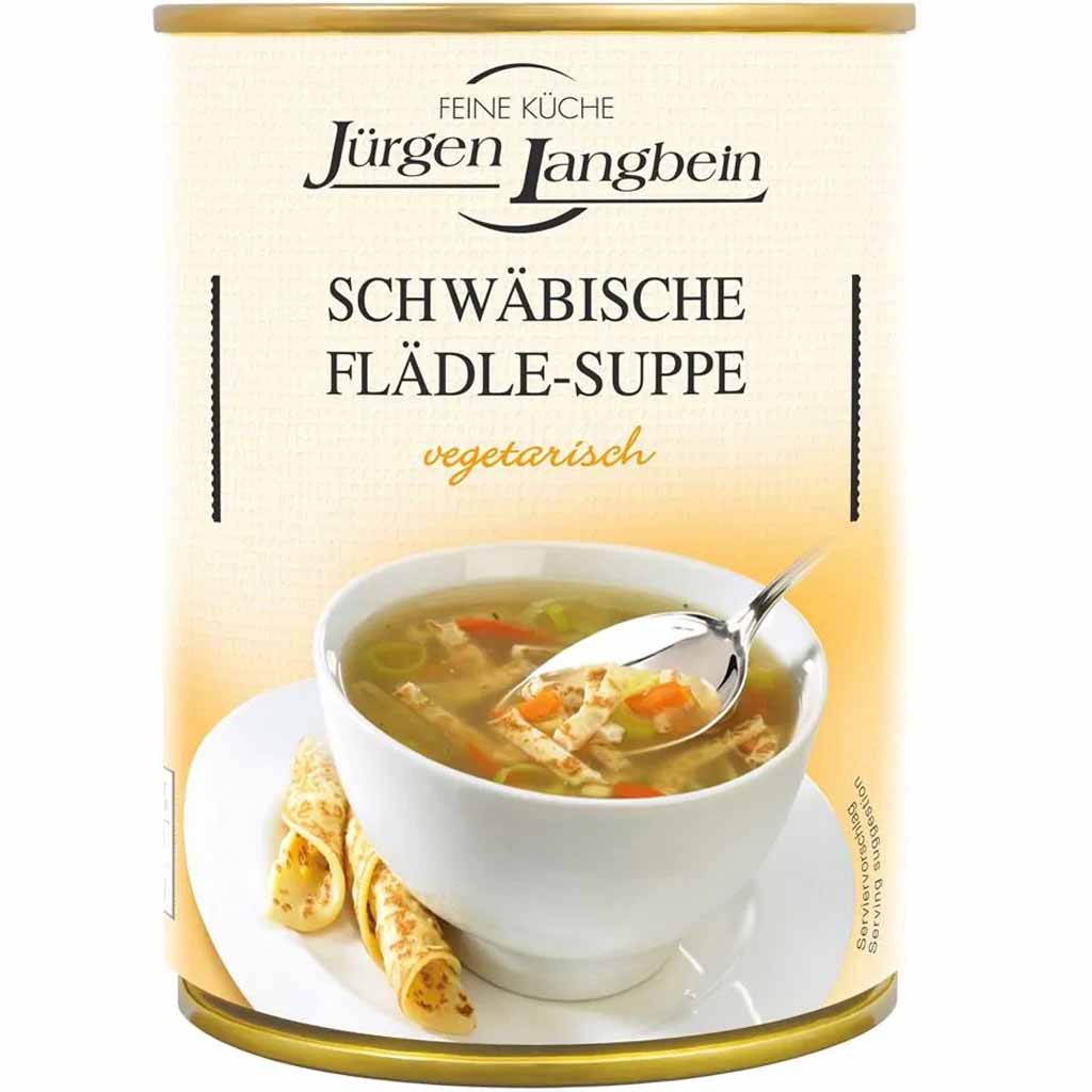 Jürgen Langbein Schwäbische Flädle Suppe 400ml MHD:27.3.26