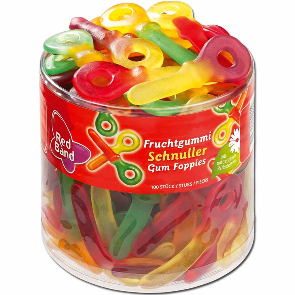 Red Band Fruchtgummi Schnuller 1200g MHD:4.11.25