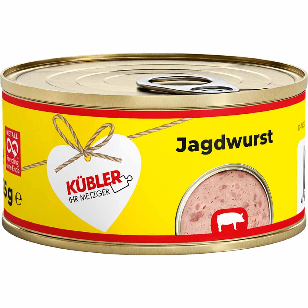 Küblers Jagdwurst 125g 
