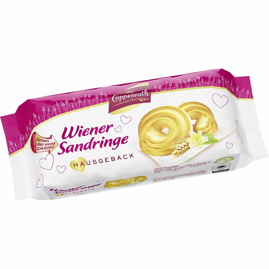 Coppenrath Hausgebäck Wiener Sandringe 200g MHD:10.3.25
