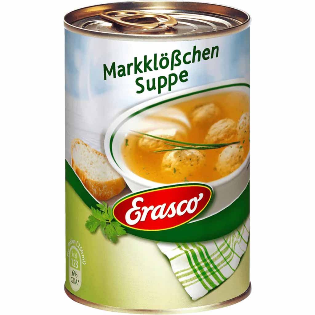 Erasco Suppen Markklößchen-Suppe 390ml MHD:30.12.26