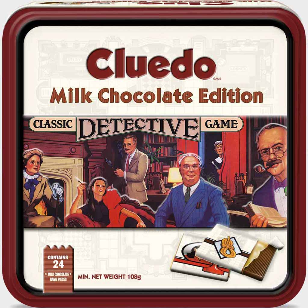 Gamesformotion Schokoladespiel Cluedo 108g mit Milchschokolade