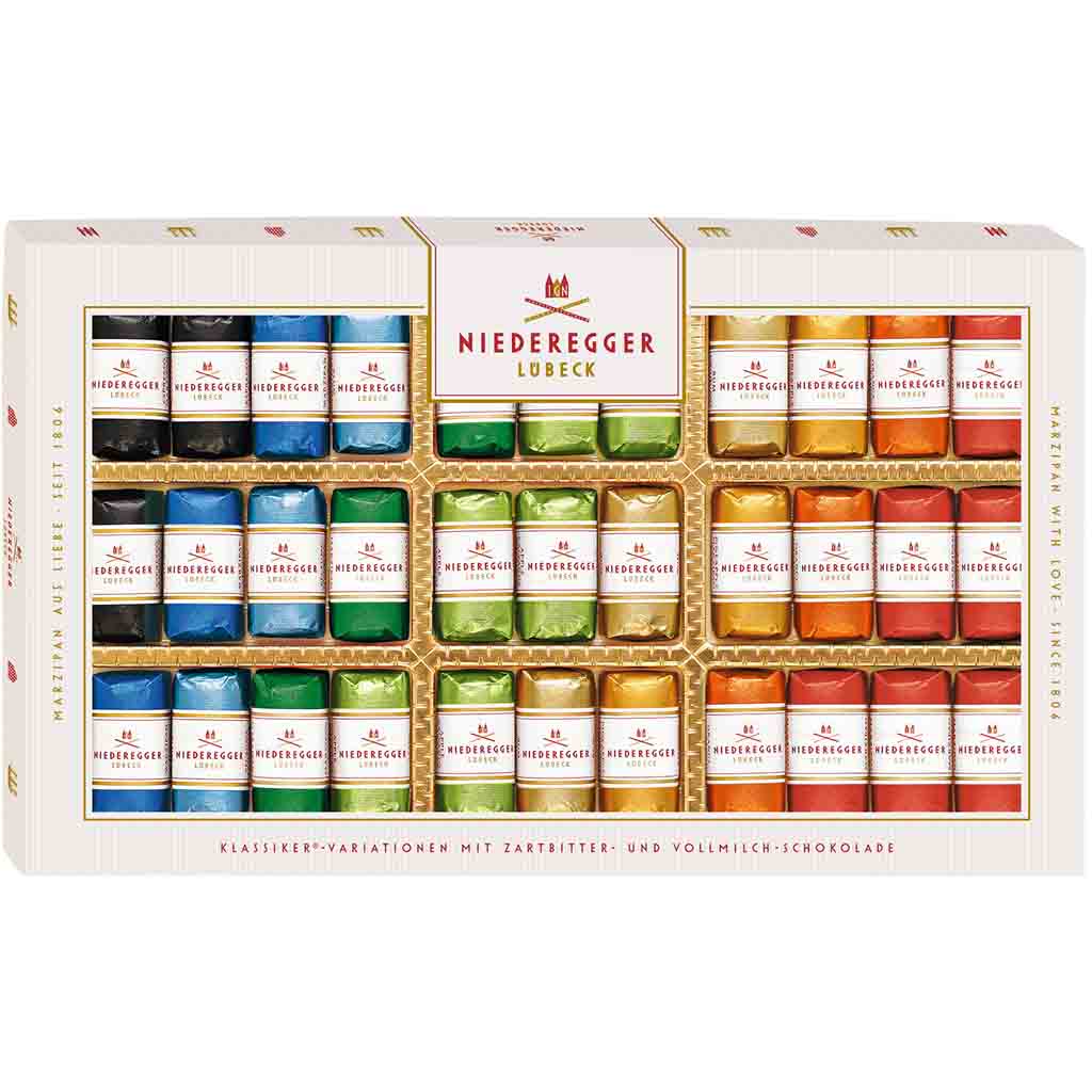 Niederegger Marzipan Klassiker Variationen 400g MHD:17.8.24