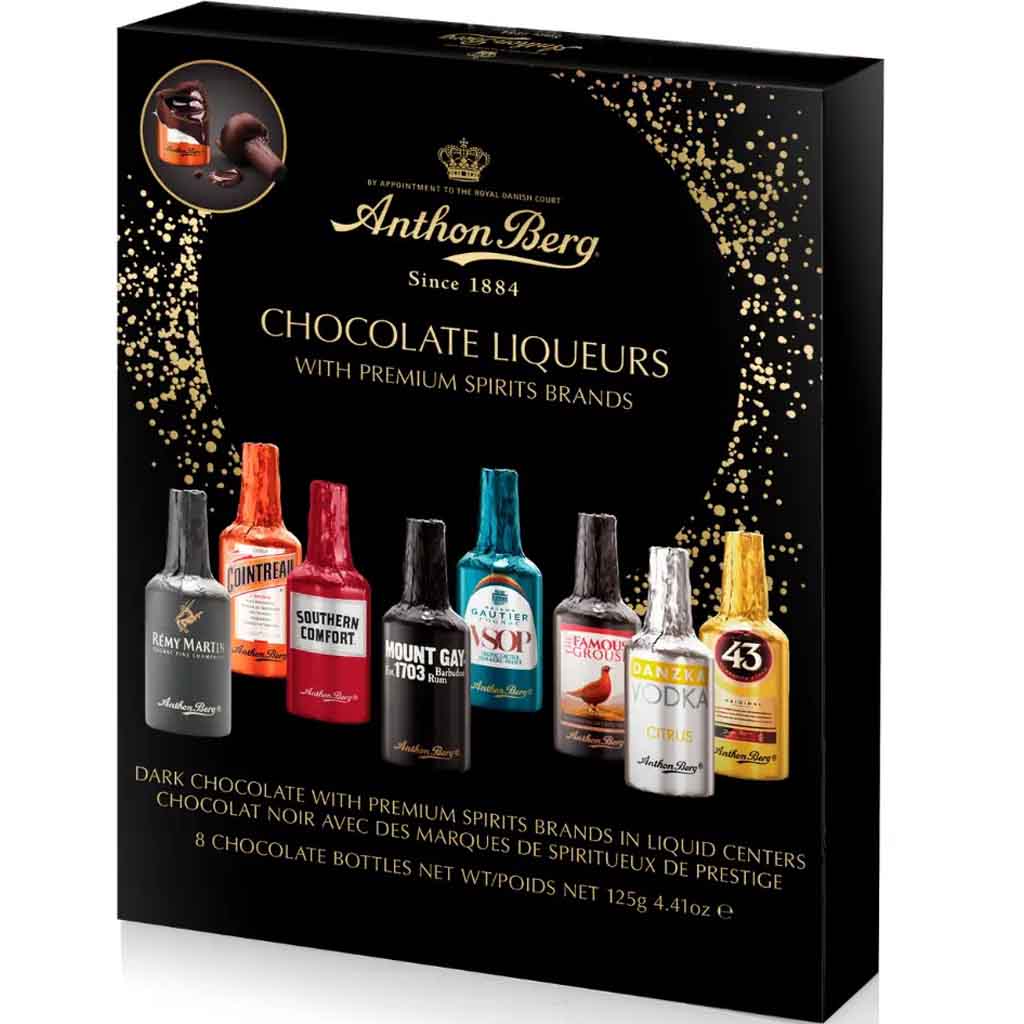Anthon Berg Chocolate Liqueurs 8er 125g MHD:28.1.25
