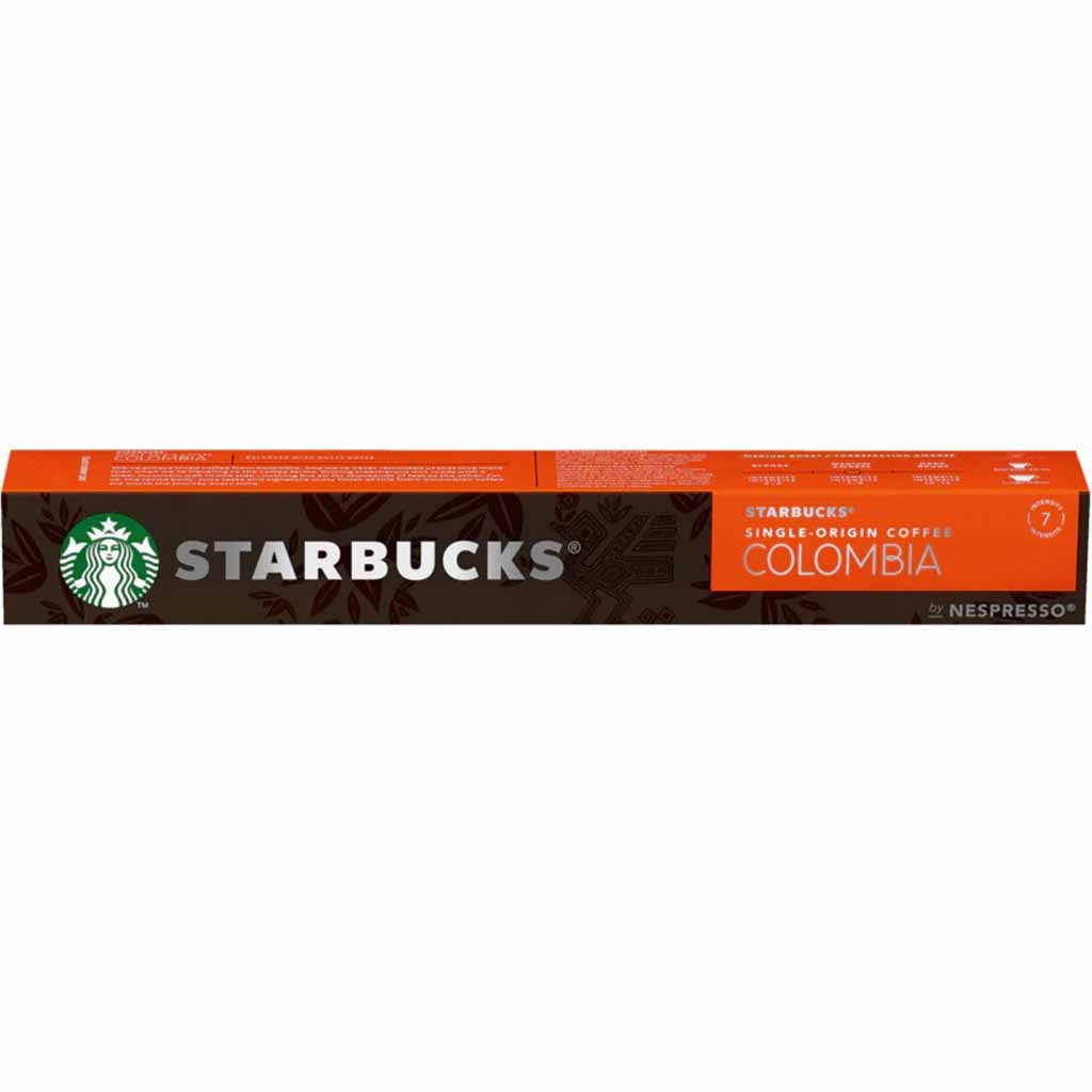 Starbucks NESPRESSO Single Origin Coffee Colombia 10Tassen 57g MHD:2.3.25