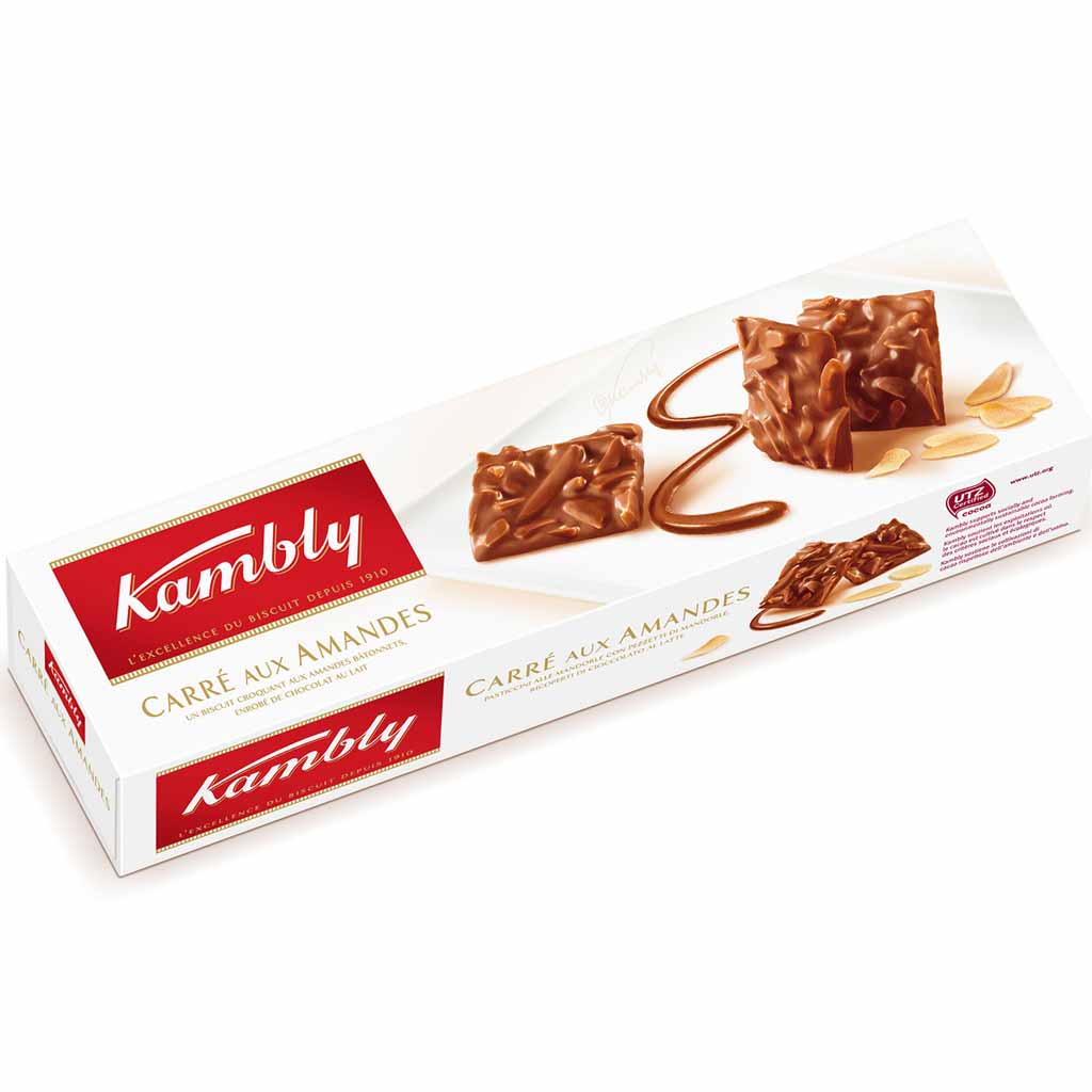 Kambly Carre aux Amandes 80g MHD:15.12.23