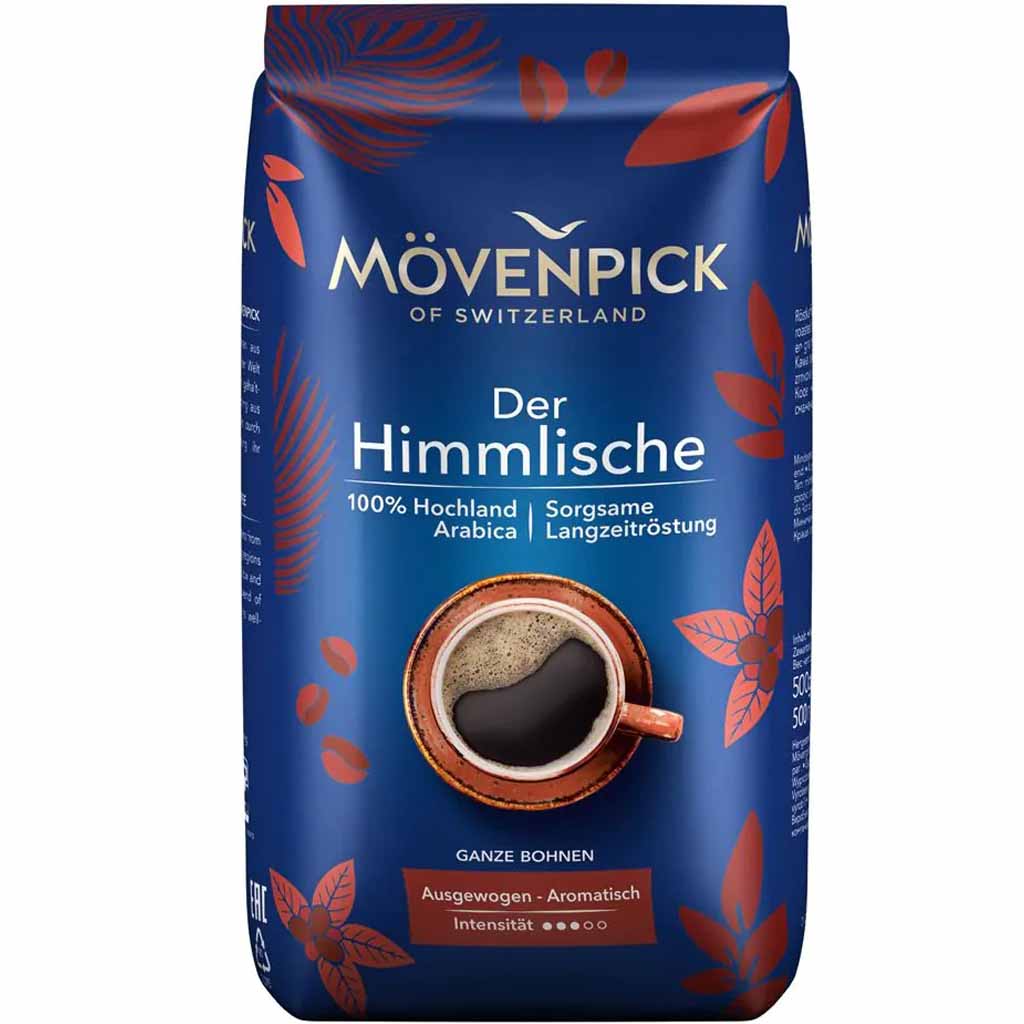 Mövenpick Der Himmlische ganze Bohne 500g MHD:30.9.25