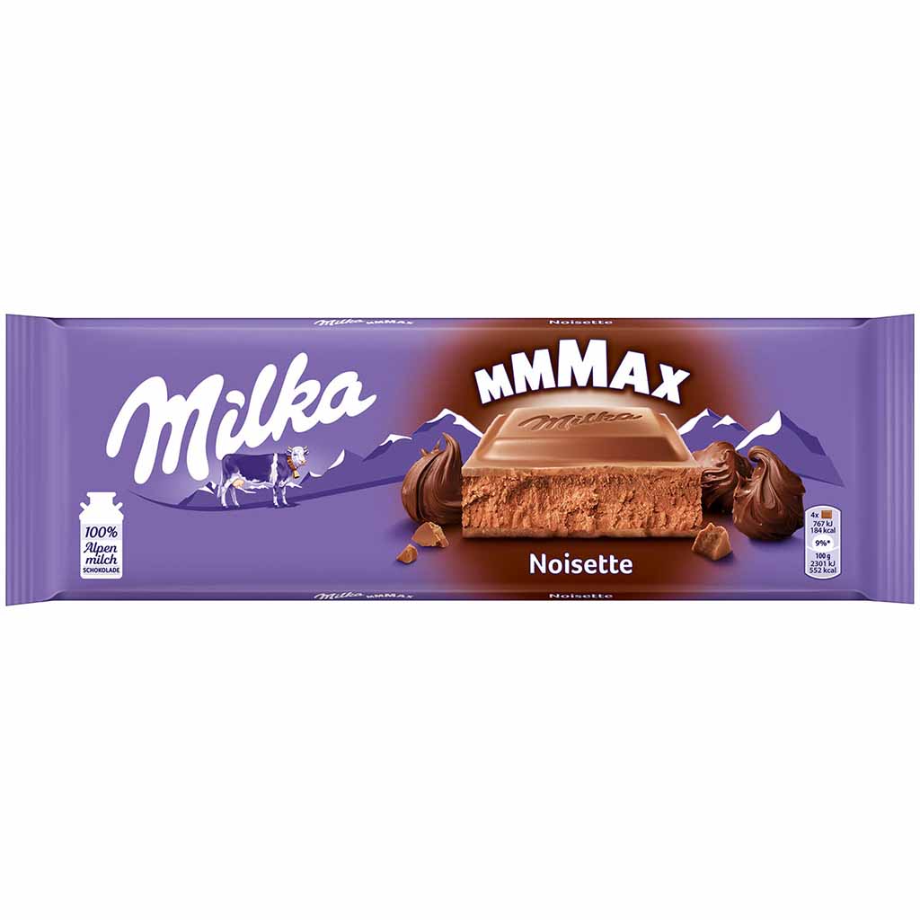Milka Tafelschokolade MMMAX Noisette 270g MHD:27.3.22