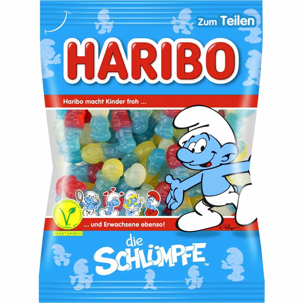 Haribo Die Schlümpfe 200g MHD:30.1.23