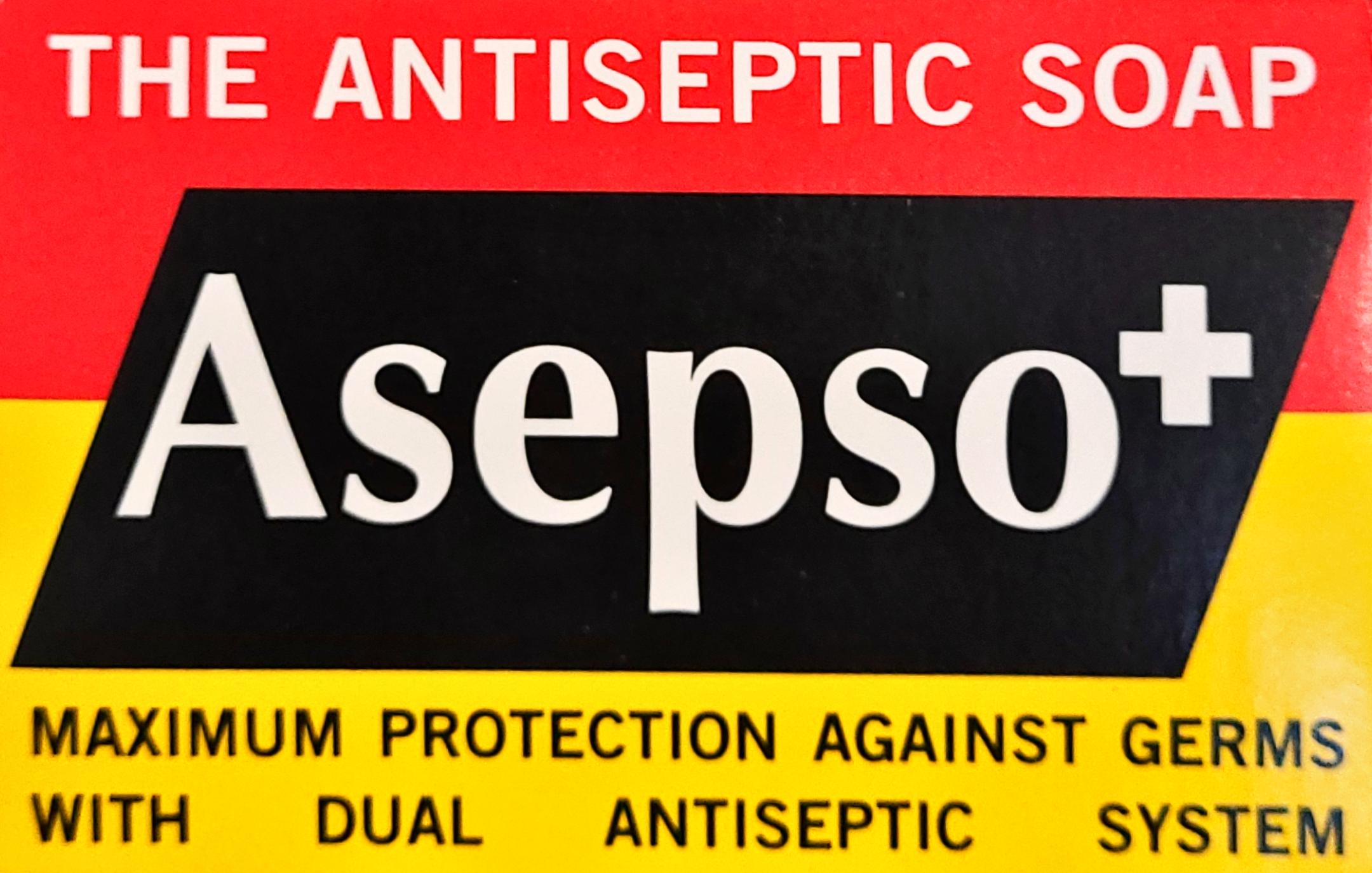 Seife Asepso+ Seife Antiseptisch 80g MHD:30.5.23