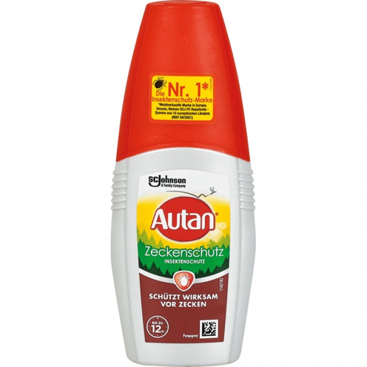 Autan Protection Plus Zeckenschutz 100ml MHD:9.5.24