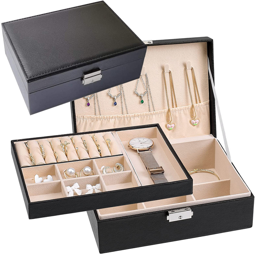Schatulle-Organizer, Schmuckschatulle, elegante Schlüsselbox