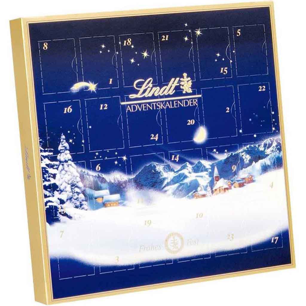Lindt Adventskalender Weihnachtsmarkt 115g