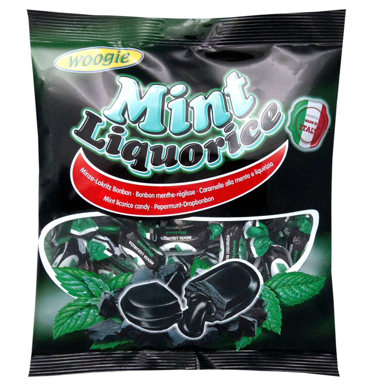 Woogie Bonbons Mint Lakritze 250g MHD:10.5.25