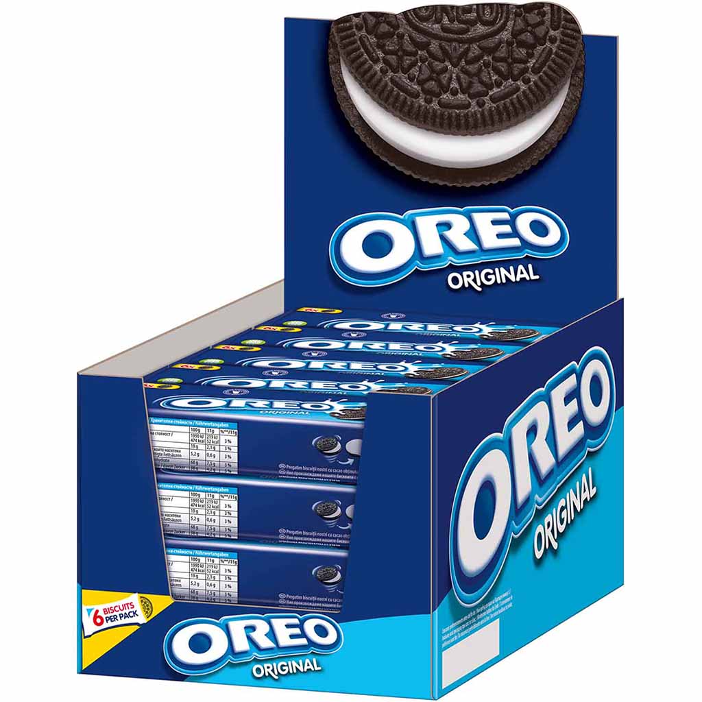 20x Oreo Original Snack Size á 66g=1,32kg MHD:31.5.24