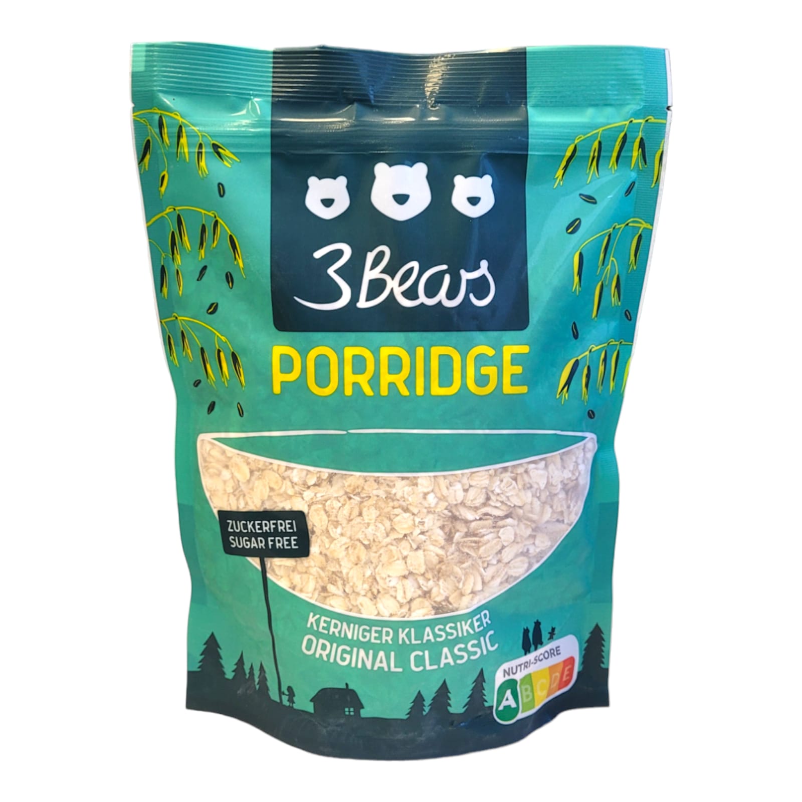 3Bears Porridge Kerniger Klassiker 400g MHD:23.1.25