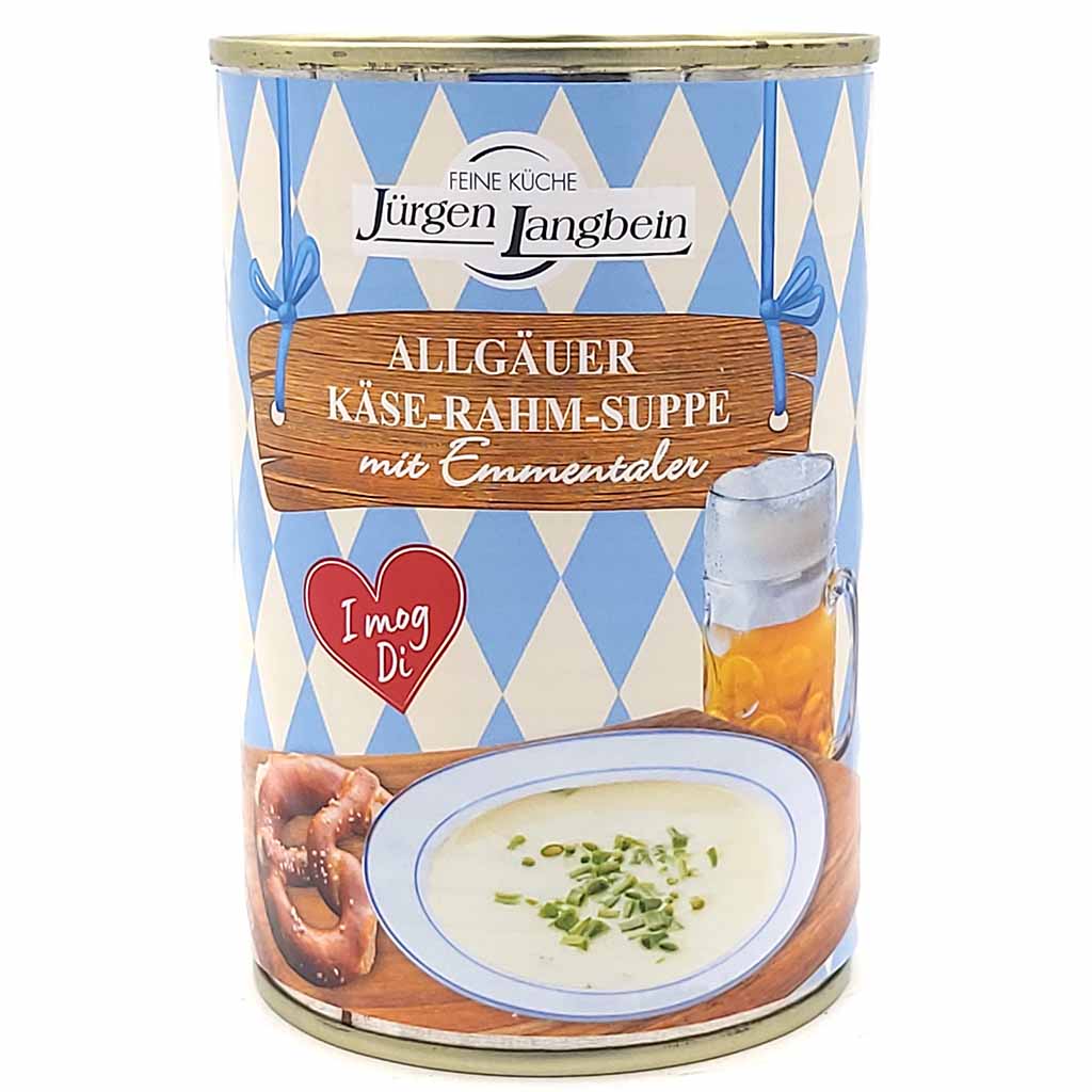 Jürgen Langbein Allgäuer Käse Rahm Suppe 400ml MHD:4.5.26