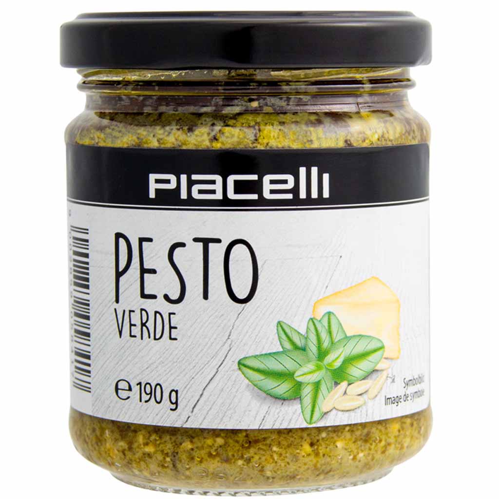 Piacelli Antipasti Pesto Verde - Basilikum Pesto 190g MHD:15.5.27