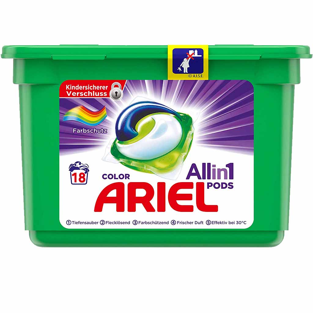 Ariel All-in-1 Pods Color+ 18WL 473,4g