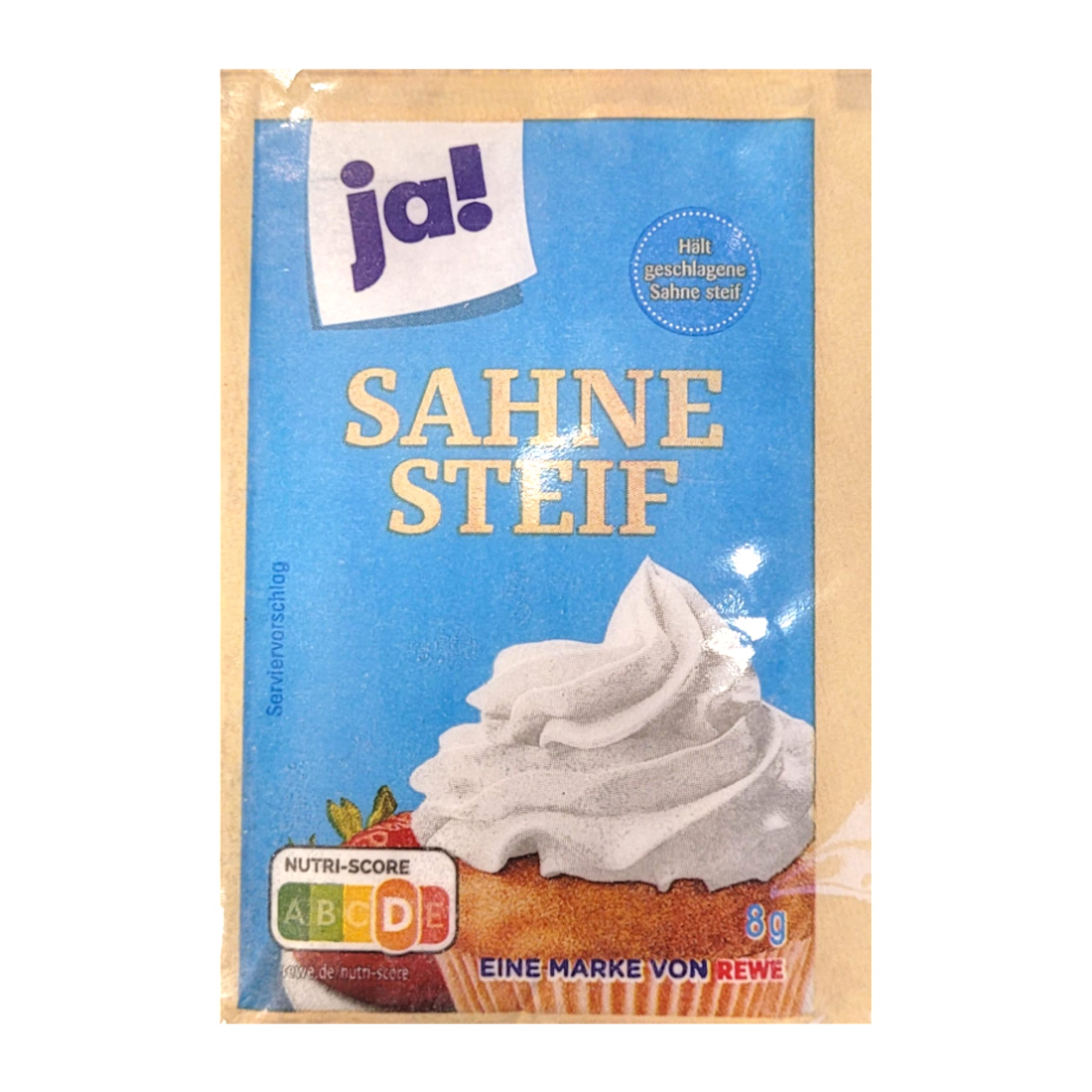 ja! Sahne Steif 5x8g MHD:30.6.26