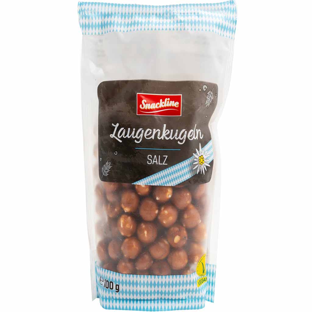 Snackline Laugenkugeln Salz 100g MHD:1.4.25