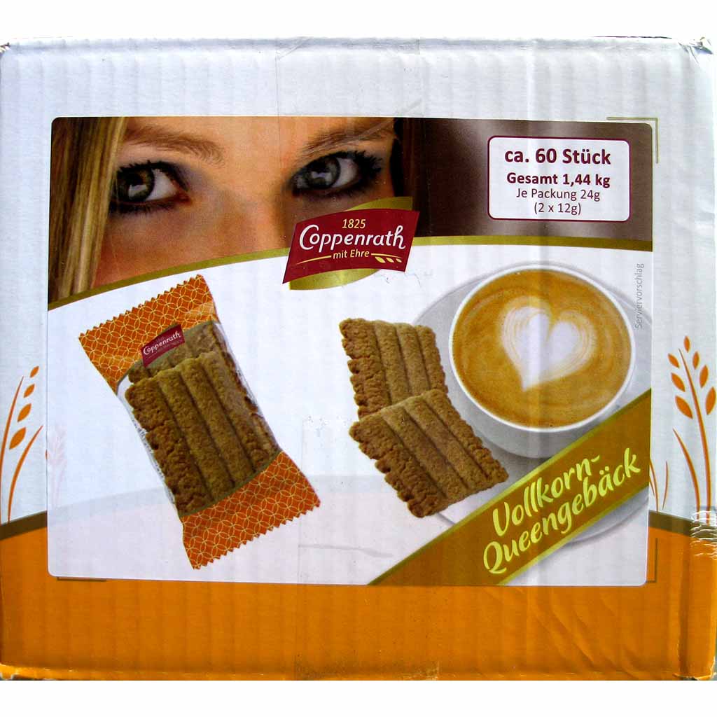 Coppenrath Vollkorn-Queengebäck 60er 1,44kg MHD:20.10.24