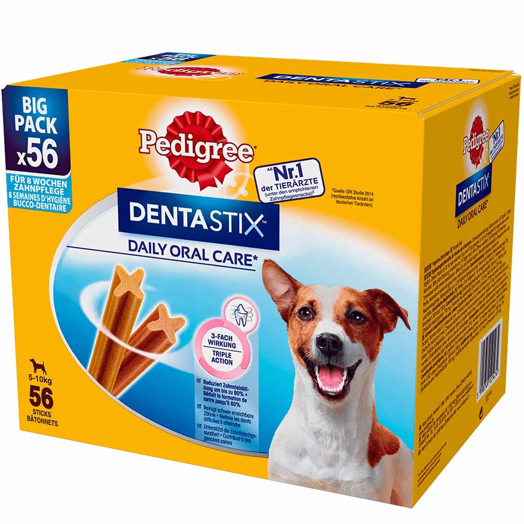 Pedigree DentaStix Daily Oral Care kleine Hunde 56 Stix MHD:11.5.22