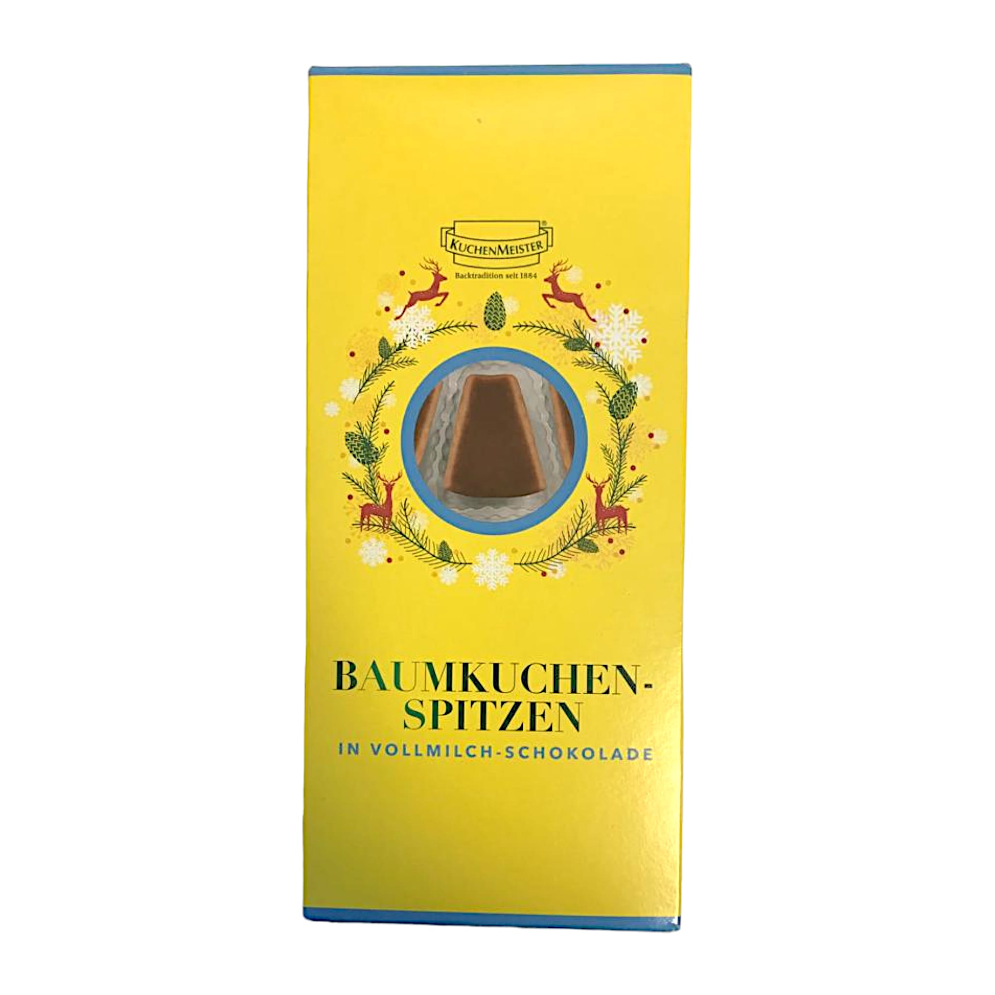 Kuchenmeister Baumkuchen Spitzen Vollmilch Schokolade 130g MHD:15.3.24