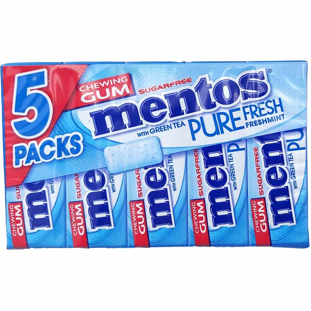 https://www.lebensmittel-sonderposten.de/media/image/db/12/ba/Mentos_pure_fresh_5er_Pack_mit_green_tea_fresh_mint.jpg