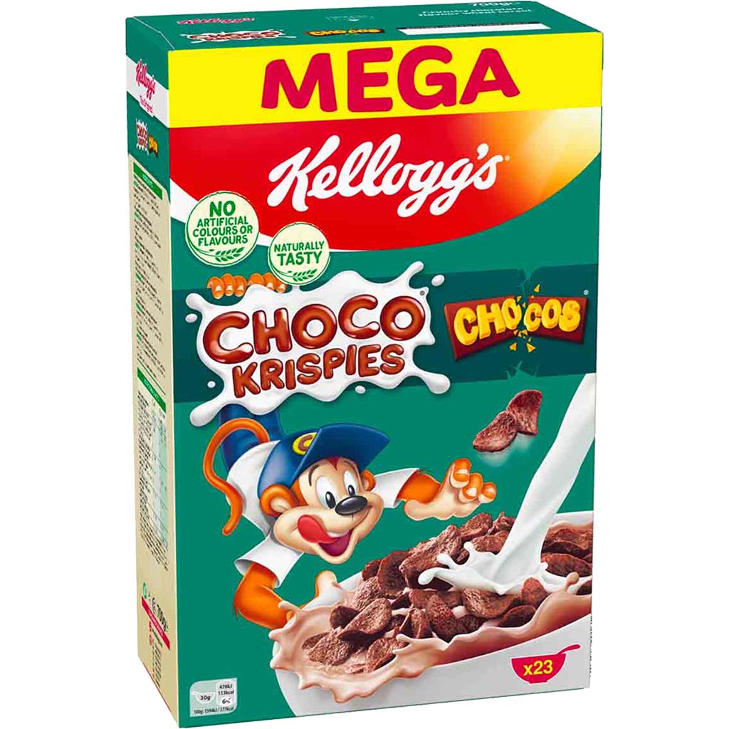 Kelloggs Choco Krispies Chocos 700g