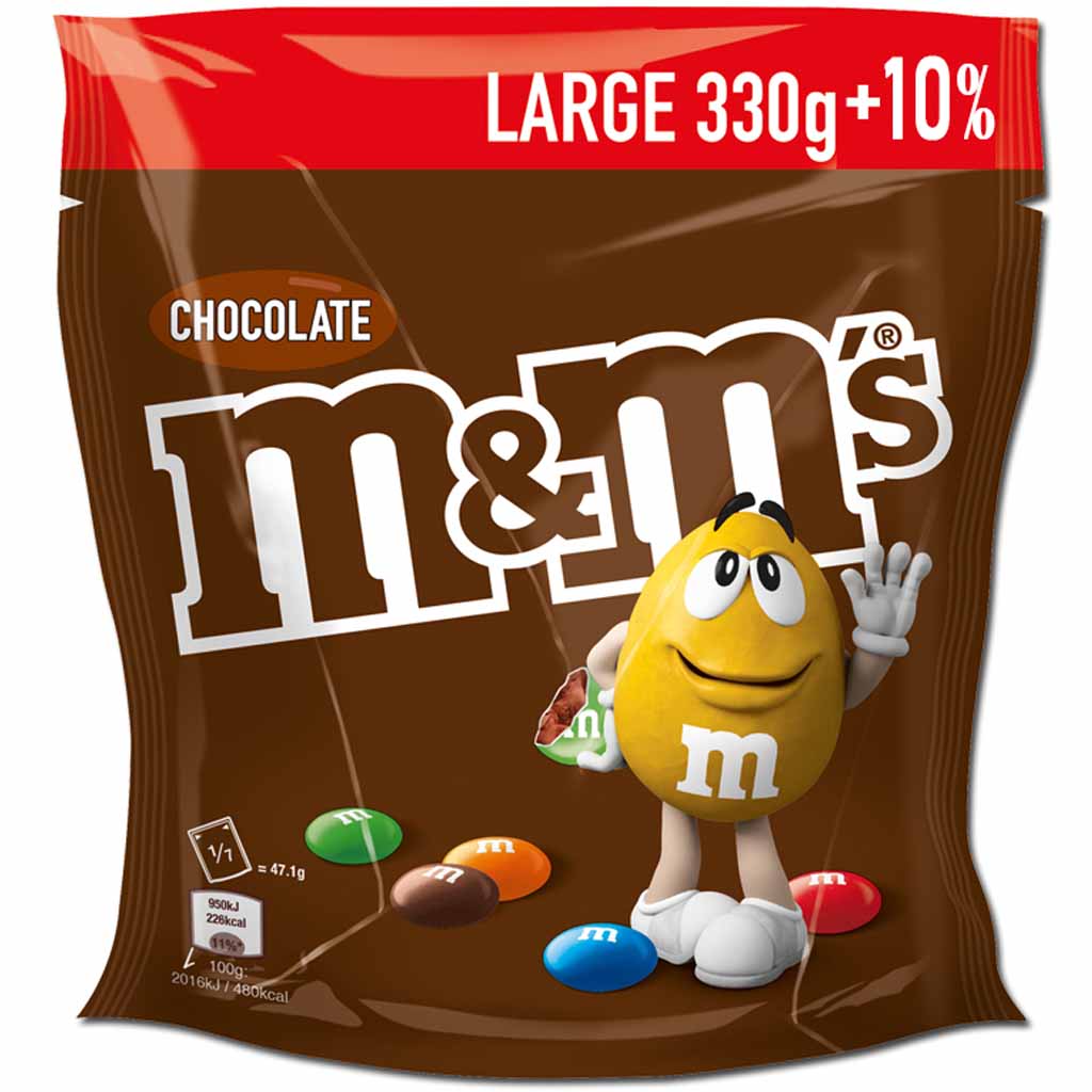 M&Ms Chocolate 363g MHD:5.9.21