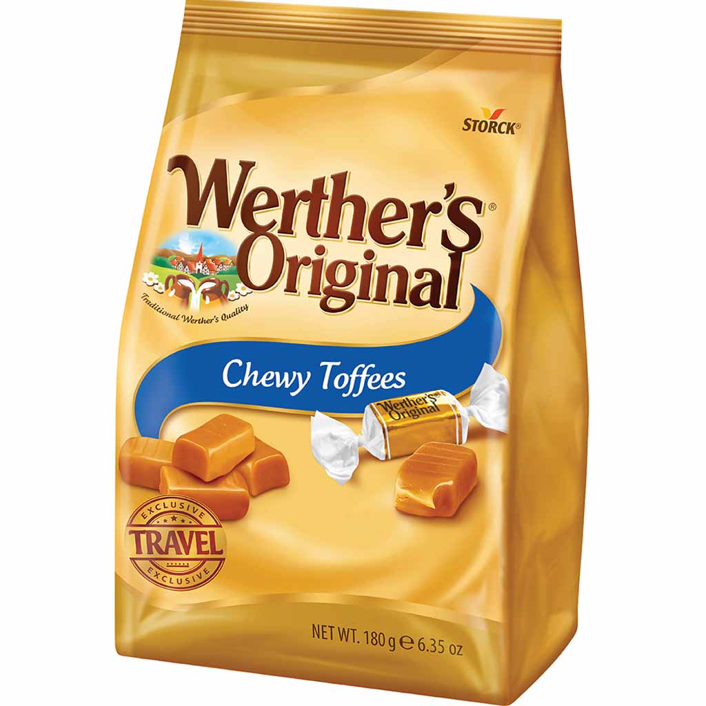 Werthers Original Chewy Toffees 180g MHD:1.7.21