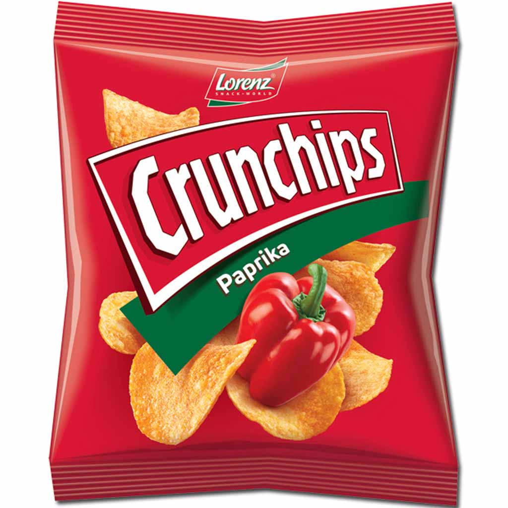 16x Lorenz Crunchips Paprika á 50g=800g MHD:16.11.24